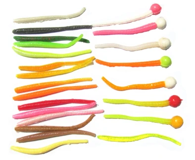 Berkley Powerbait Worms and Mice Tails for Trout Fishing